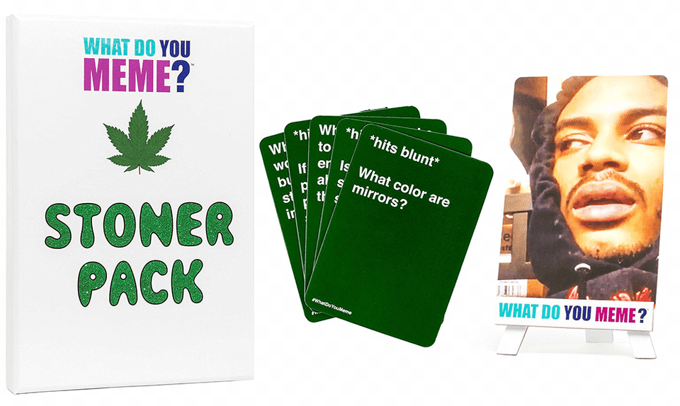 What Do You Meme Stoner Expansion Pack Game Do You Meme Expansion, Advertisement, Poster, Adult, Person Free Transparent Png