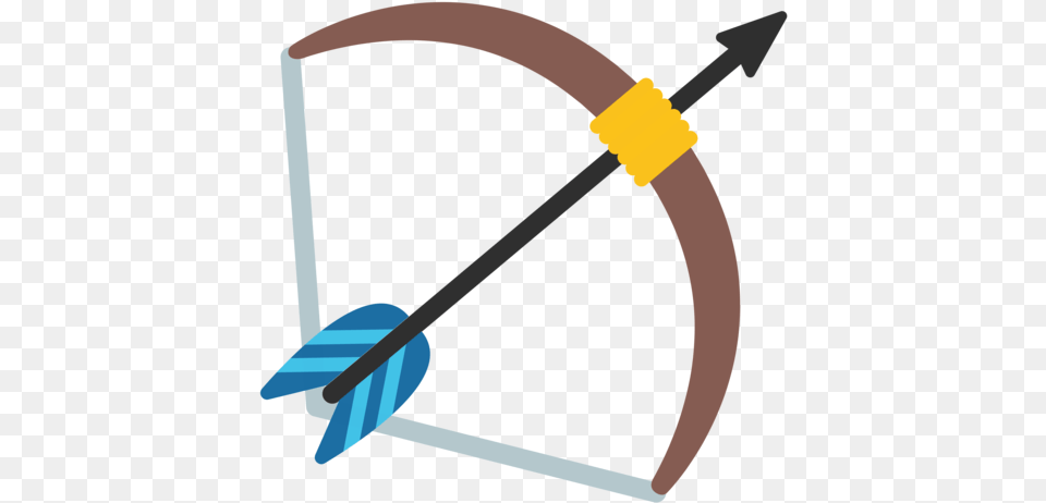 What Does Bow And Arrow Emoji Mean Emoji Arco Y Flecha, Weapon, Smoke Pipe Free Png