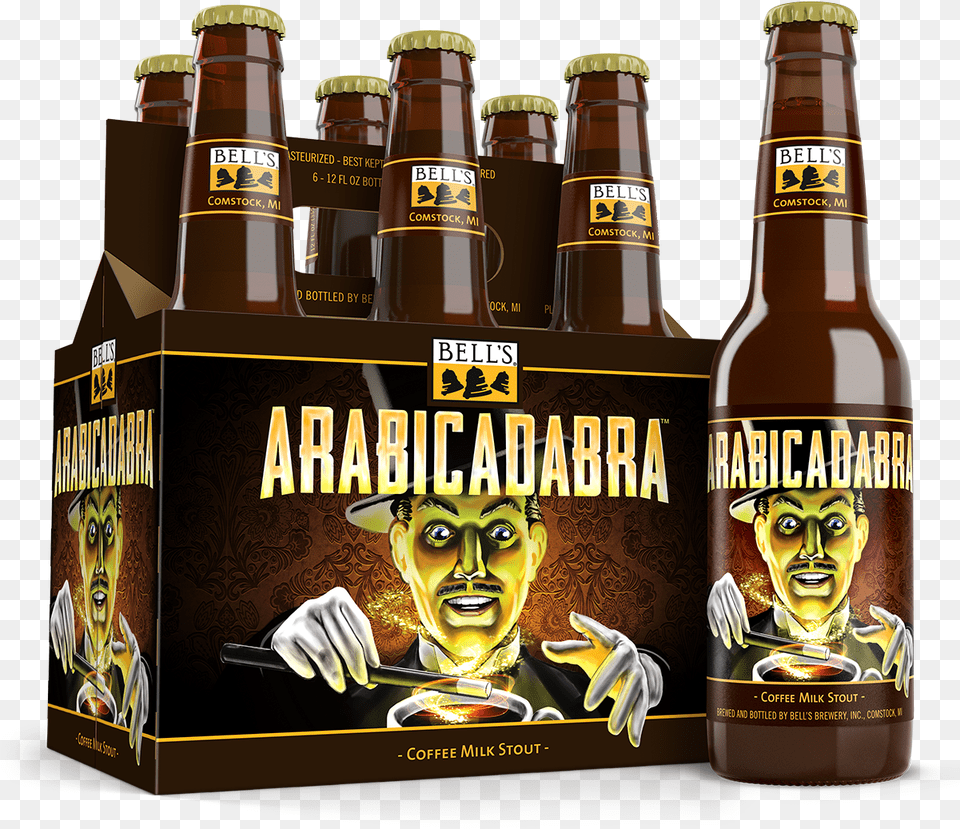 What Does The Future Look Like For Bell39s Bell39s Arabicadabra Milk Stout, Lager, Liquor, Bottle, Beverage Png