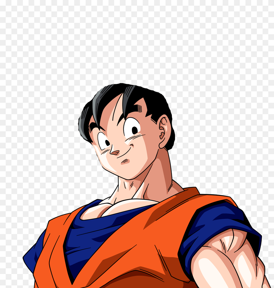 What Goku Would Look Like Without Spiked Hair Dbz, Book, Comics, Publication, Adult Png
