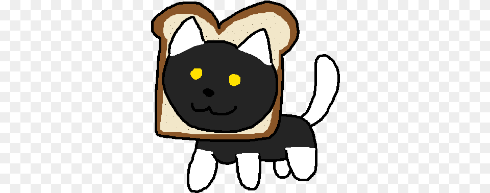 What If Neko Atsume Was Cat Bread Cat, Baby, Person, Face, Head Png Image
