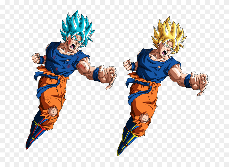 What If Ssjb Was The Original Super Saiyan, Book, Comics, Publication, Baby Free Transparent Png