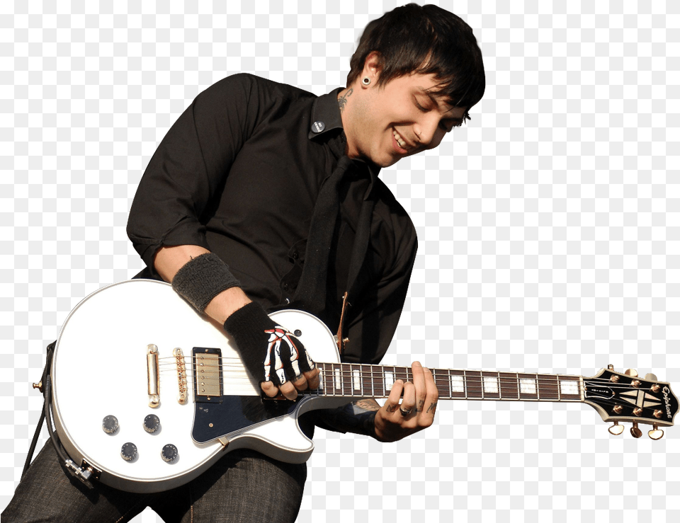 What Is A Background Frank Iero Frank Iero No Background, Guitar, Musical Instrument, Man, Adult Png Image
