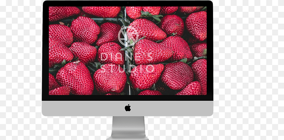 What Is A Watermark Computer Monitor, Berry, Strawberry, Screen, Produce Png Image