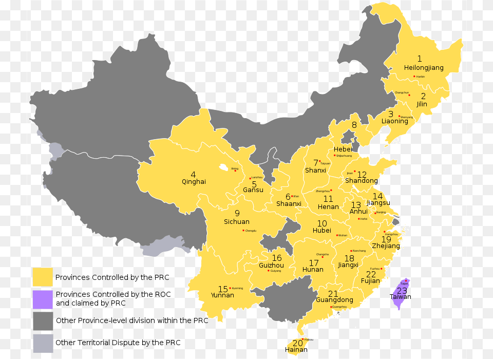 What Is Chinas Largest Province, Atlas, Chart, Diagram, Map Free Png Download