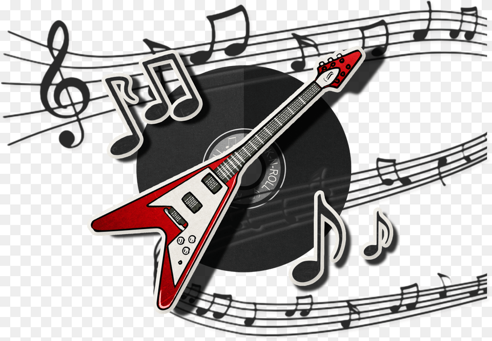 What Is Music Without Words Called Rock Music Transparent Background, Guitar, Musical Instrument, Bass Guitar Free Png