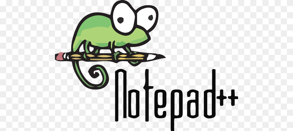 What Is Notepad Notepad Logo, Animal, Green Lizard, Lizard, Reptile Free Png Download