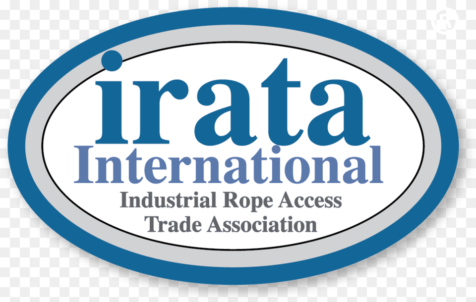 What Is Rope Access U2014 Ontario Association Irata International Logo, Oval, Text Free Png