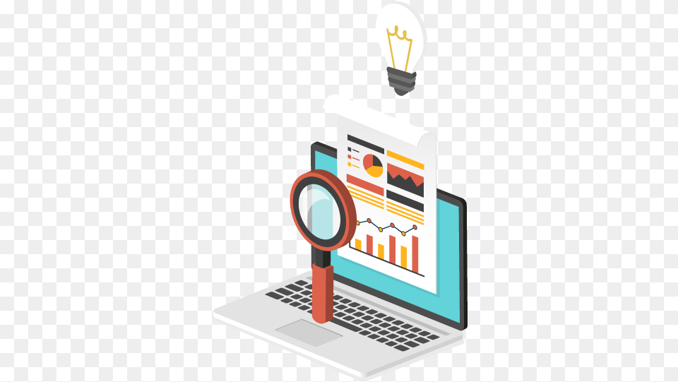 What Is Search Engine Optimisation Market Intelligence Icon, Light, Computer, Electronics, Laptop Png Image