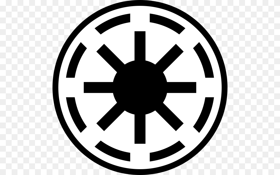 What Is The Galactic Republic Logo Supposed To Represent Republic Logo Star Wars, Machine, Wheel Png