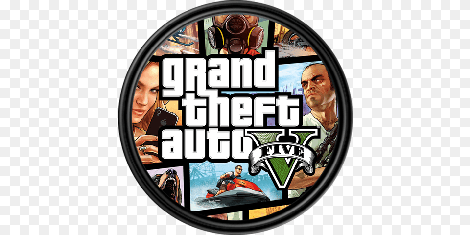 What Is The Money Cheat For Gta 5 Quora Gta V Circle Icon, Adult, Person, Woman, Female Free Png Download