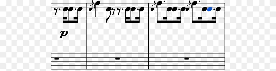 What Kind Of Beaming The Piece Calls For The Dotted Sheet Music Png Image