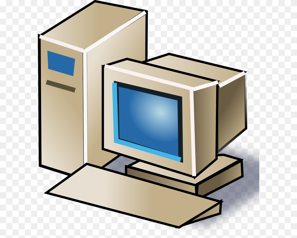 What Makes A Laptops External Display Useful Crt Monitor Clipart, Computer, Electronics, Pc, Computer Hardware Free Png Download