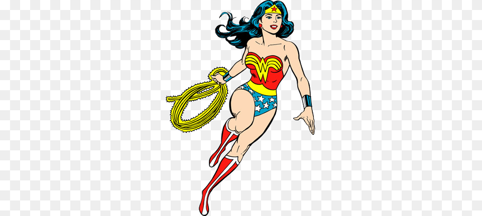 What People Expect Wonder Woman Comic, Rope, Clothing, Swimwear, Costume Free Png