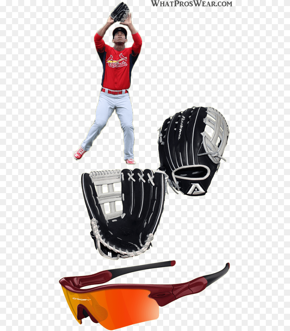 What Pros Wear Oscar Taveras Prospect Baseball Protective Gear, Person, People, Glove, Clothing Free Png