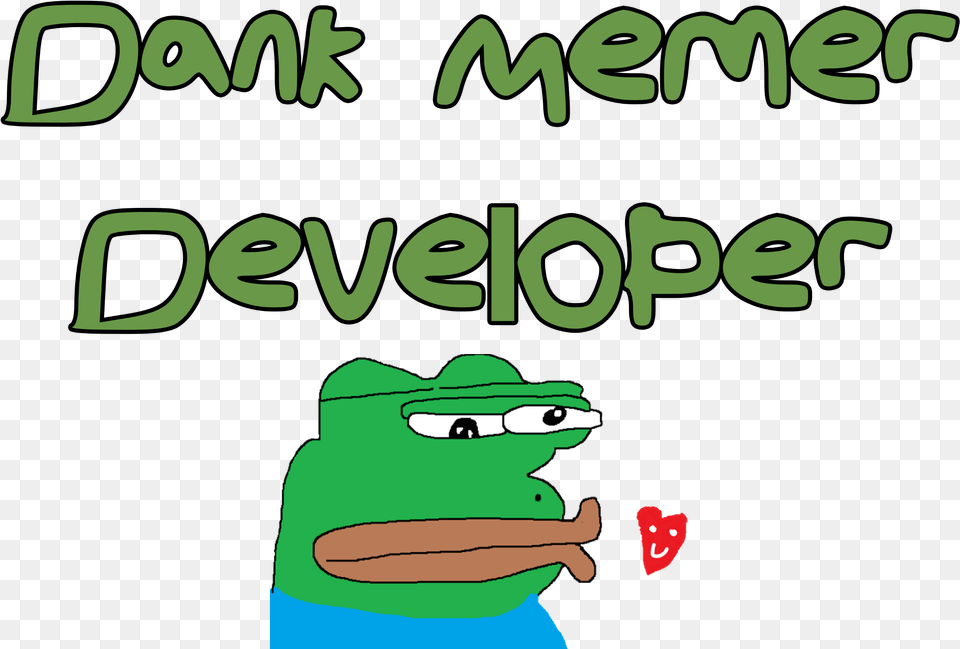 What S Up With Dank Memer Toad, Green, Burger, Food, Amphibian Free Png