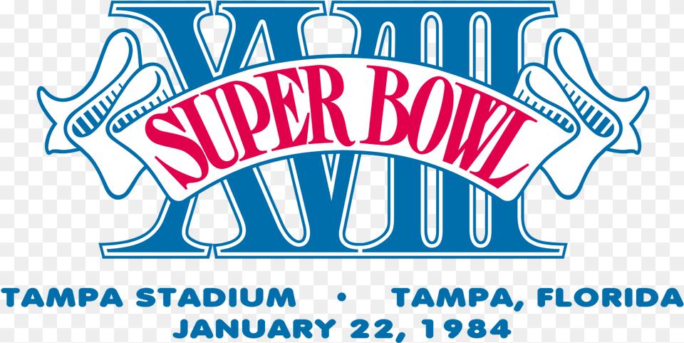 What Team Won And Who Was The Mvp No Cheating Super Bowl Xviii Logo, Advertisement, Dynamite, Weapon Free Png