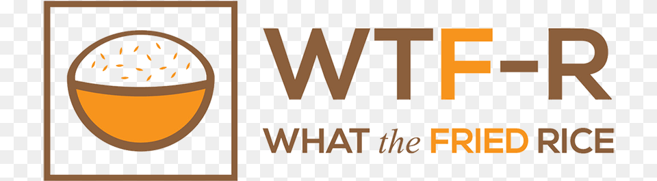 What The Fried Rice Logo, Food, Nut, Plant, Produce Png Image