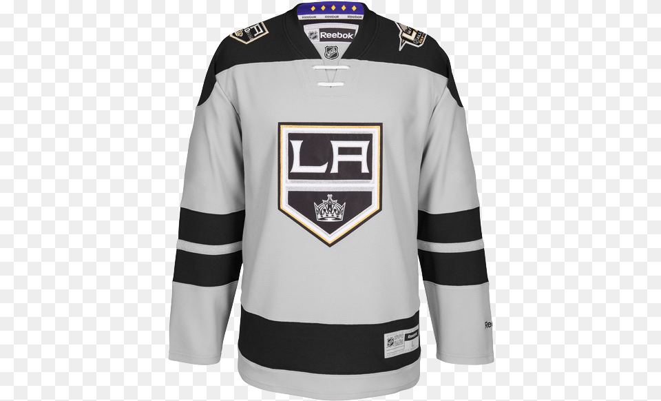 What The Los Angeles Kings Will Wear To Commemorate Los Angeles Kings 50th Anniversary Jersey, Clothing, Coat, Jacket, Shirt Png