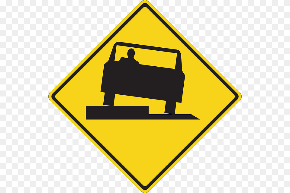 What To Do When Road Sign With Car, Symbol, Road Sign Free Transparent Png