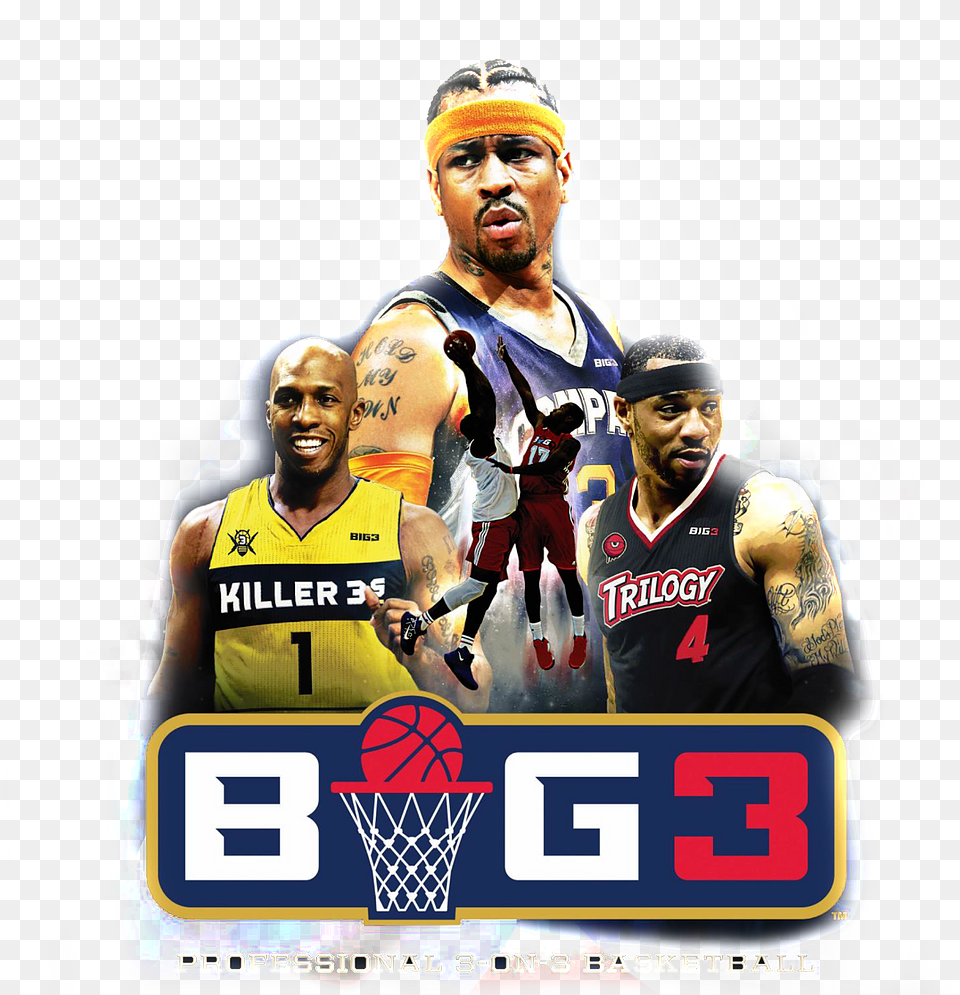 What To Make Of The Big 3 Basketball League Big 3 Basketball, Person, People, Adult, Man Free Png Download