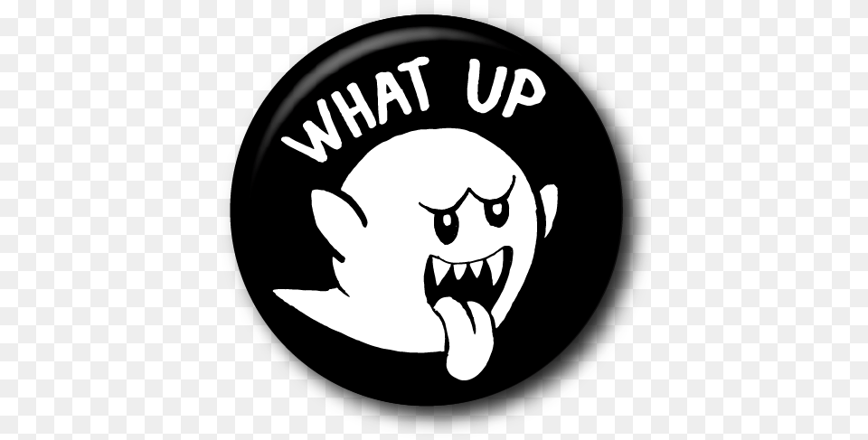 What Up Boo Custom Buttons Milwaukee Cartoon, Logo, Stencil, Animal, Mammal Png