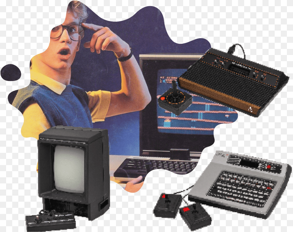 What Was The Great Video Game Crash Of 1983 Magnavox Odyssey, Hardware, Monitor, Screen, Electronics Png Image