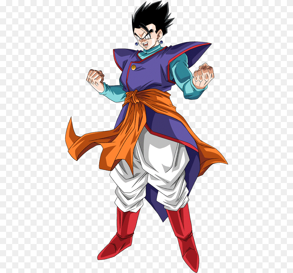 What Would Dragon Ball Z Be Like If Gohan Never Neglected Mystic Ultimate Gohan, Book, Comics, Publication, Adult Free Png