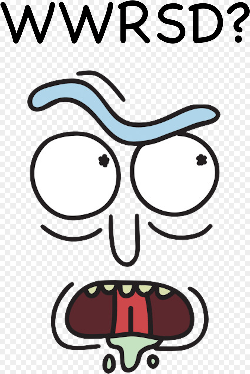 What Would Rick Sanchez Do, Accessories, Goggles, Smoke Pipe, Emblem Free Png Download