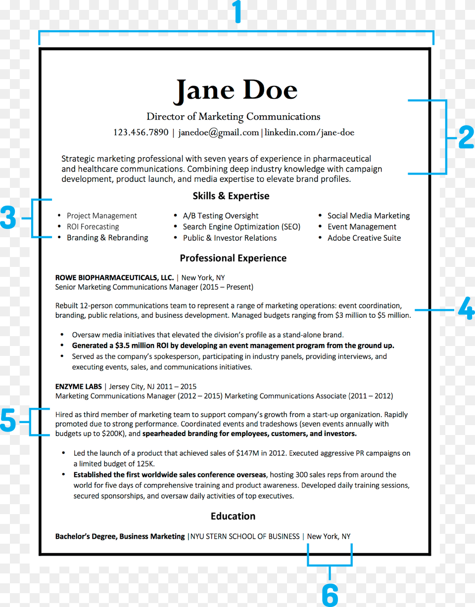 What Your Resume Should Look Like In 2018 Money Should A Resume Look Like, Page, Text, Menu Free Png Download