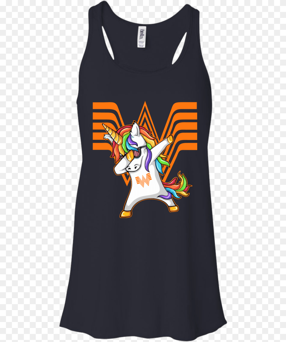 Whataburger Unicorn Dabbing Shirt Hoodie Tank, Clothing, Tank Top, T-shirt Free Transparent Png