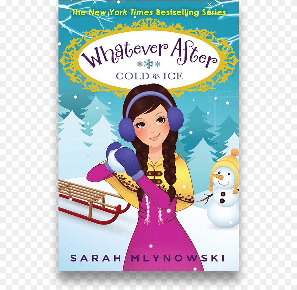 Whatever After Cold As Ice, Advertisement, Book, Publication, Poster Free Png