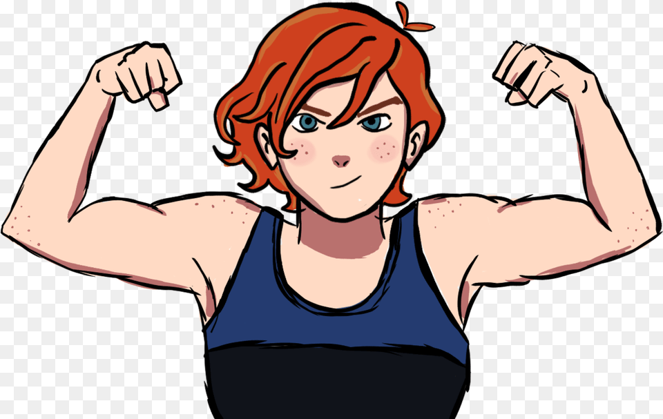 Whats More Badass Than Flexing For Your Gfreposting, Adult, Person, Head, Female Free Png Download