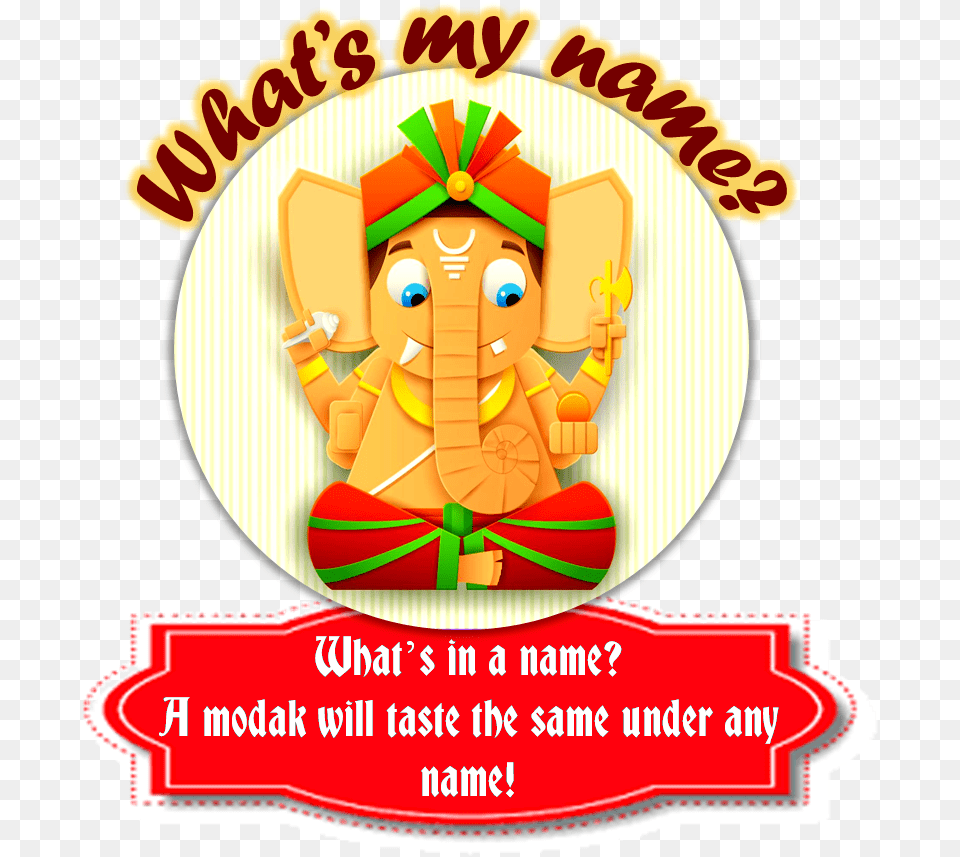 Whats My Name Ganesh2016 Riddles On Lord Ganesha, Advertisement, Emblem, Poster, Symbol Free Png