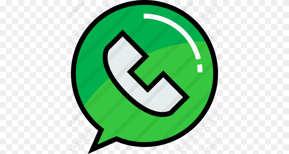 Whatsapp, Green, Recycling Symbol, Symbol, Disk Png Image