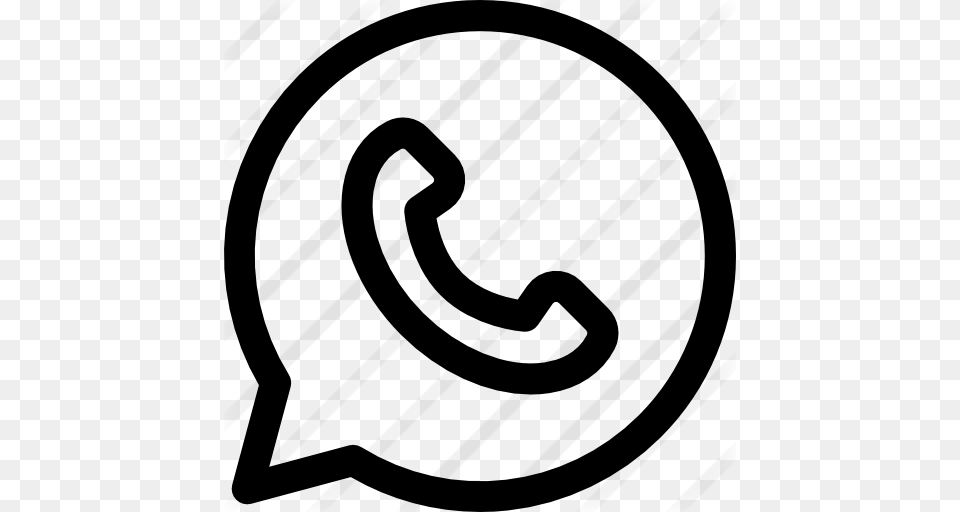 Whatsapp, Gray Png