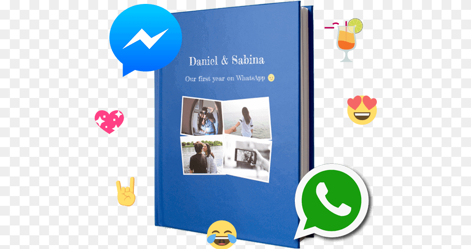 Whatsapp Book Zapptales Facebook Messenger, Person Png Image