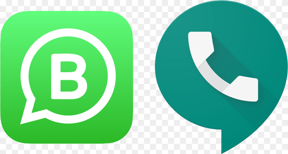 Whatsapp Business With Google Voice Use Google Voice, Logo, Disk Free Png