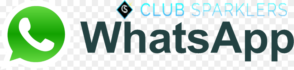 Whatsapp Clubsparklers Sign, Logo, Green Png Image