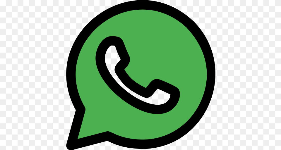 Whatsapp Cones Em Vetor Livre Criados Por Pixel Perfect Dot, Green, Symbol, Text, Disk Free Png Download