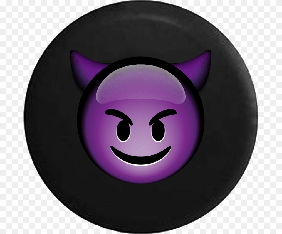 Whatsapp Emoji Del Diablito, Purple, Photography, Cushion, Home Decor Free Transparent Png