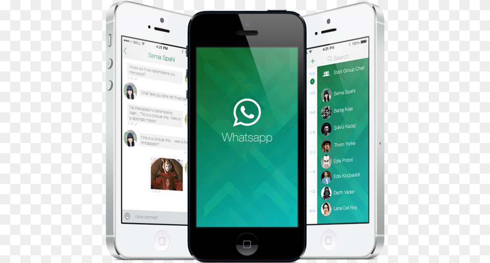 Whatsapp For Iphone Gets An Update Iphone Com Whatsapp, Electronics, Mobile Phone, Phone, Adult Free Transparent Png