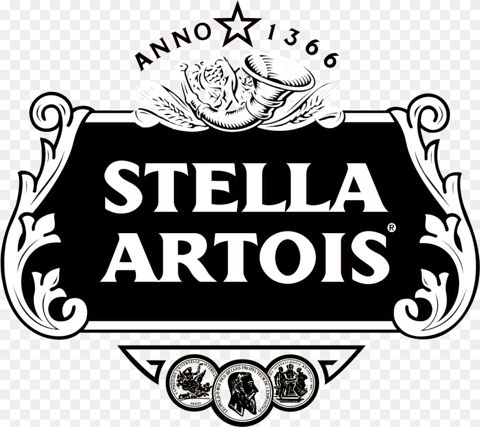 Whatsapp Full Size Logo Stella Artois Preto, Text, Symbol Png