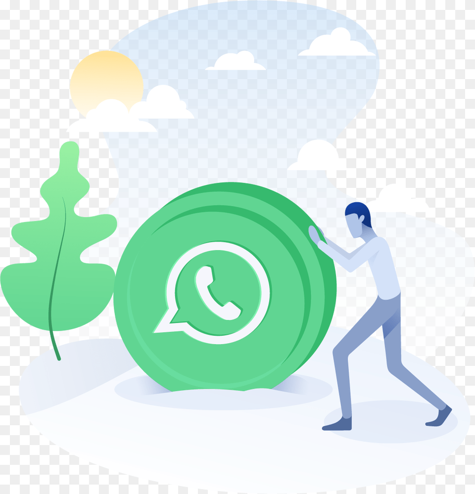 Whatsapp Icon, Person, Walking, Green, Toy Free Png