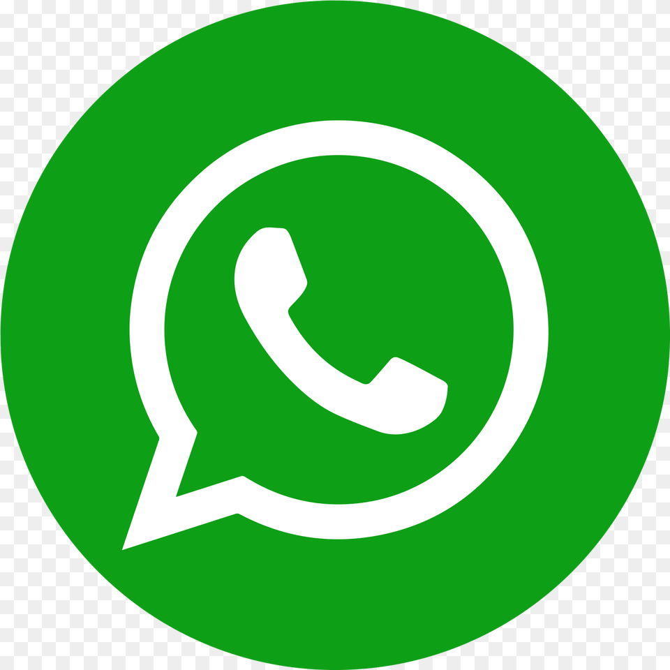 Whatsapp Icon Circle Logo Whatsapp Icon, Green, Disk, Symbol Png Image