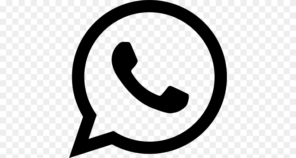 Whatsapp Logo, Smoke Pipe, Symbol, Stencil, Sign Free Png Download