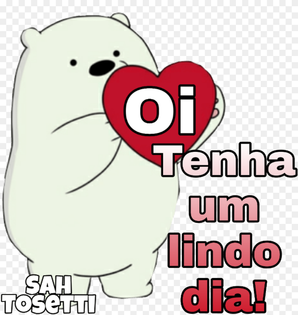 Whatsapp Stickers Adesivo Cute Frases Stickers De Whatsapp Frases, Animal, Bear, Mammal, Wildlife Png Image