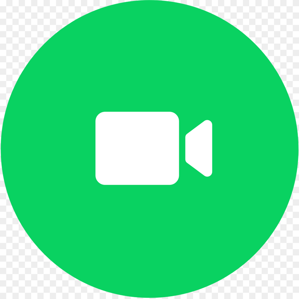 Whatsapp Video Calling Clip Arts Icon Whatsapp Video Call, Green, Disk Free Png Download