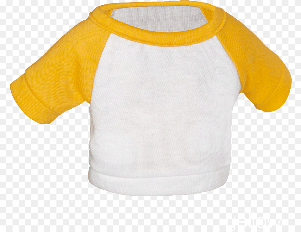 Whatzupwiththat Bearwear Baseball Tee Yellow And White Baseball Tee, T-shirt, Clothing, Knitwear, Sweater Png