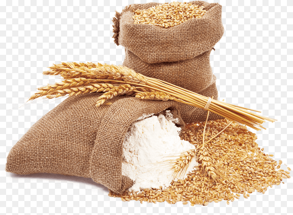 Wheat And Wheat Flour Wheat Flour, Bag, Food, Grain, Produce Free Png